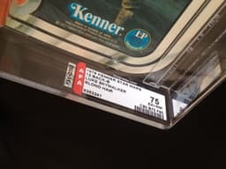 Vintage Star Wars 12 back Kenner Luke MOC sealed carded AFA not UKG