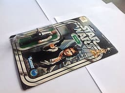 vintage star wars 1977 kenner Star Wars Han Solo 12 back HAN SOLO Unopened moc