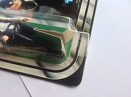 vintage star wars 1977 kenner Star Wars Han Solo 12 back HAN SOLO Unopened moc