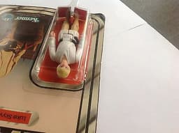 VINTAGE STAR WARS 1977 KENNER STAR WARS LUKE SKYWALKER 12 back unopened new moc