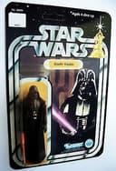 VINTAGE STAR WARS DARTH VADER ON A NEW HOPE 12 BACK DOUBLE TELESCOPING SABRE