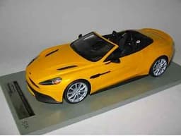 1:18 Tecnomodel Aston Martin Vanquish Volante yellow Limited Edition 25 pieces