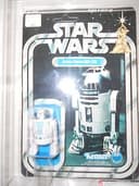 1978 Star Wars R2-D2 unpunched 12 back kenner AFA80 NM (C85, B80, F85)