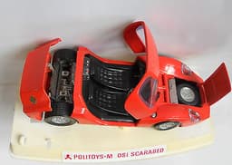 Alfa Romeo OSI Scarabeo 1st Issue 1/25 Politoys Excellent Model Mint Case Paper