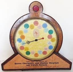 c1930 1D Coin Operated Fortune Telling Amusement Game By Gosco Automatics Co
