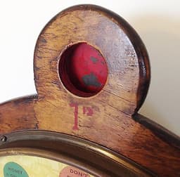 c1930 1D Coin Operated Fortune Telling Amusement Game By Gosco Automatics Co