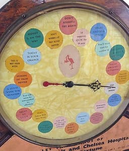 c1930 1D Coin Operated Fortune Telling Amusement Game By Gosco Automatics Co