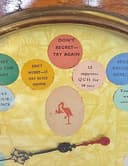 c1930 1D Coin Operated Fortune Telling Amusement Game By Gosco Automatics Co