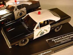 Carrera Plymouth Road Runner Highway Patrol 25787 Near MB 1/32 slot car