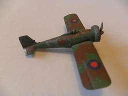 Dinky aeroplane #66d Torpedo Dive Bomber light camo 1940/41 very rare aircraft.