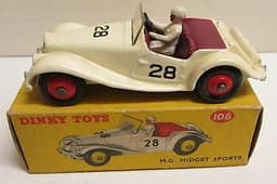 Dinky Toys, 108 MG Midget Sports