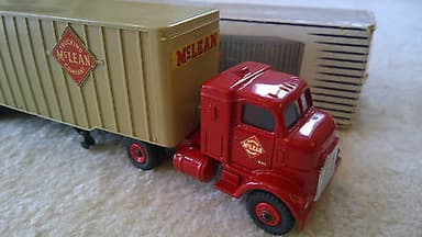 DINKY TOYS 948 TRACTOR AND TRAILER MCLEAN ORIGINAL BOXED