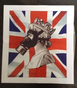 James Cauty Limited Ed. "Black Smoke" Jigsaw Puzzle. Signed, Numbered + Stamped
