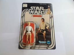 KENNER STAR WARS LUKE SKYWALKER 12 Back AFA ready 1977 kenner Star Wars 12 back