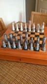 Lladro - medieval chess set- 01006333