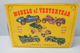 Matchbox G-6 Models of Yesteryear Veterans GIFT SET  / 1963  Pristine Mint