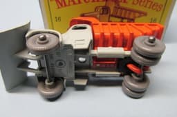 Matchbox Reg Whls 16C Scammell Snowplow Gray Orange Dump / Rare Fine GPW