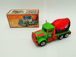 Matchbox Superfast No19 PETERBILT CEMENT TRUCK rare PRE PRODUCTION PREPRO !!