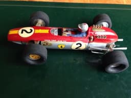 Monogram slot car ferrari,not scx,ninco,scalextric etc.