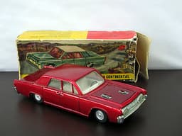 Nicky Toys India 170 Lincoln Continental - Metallic Red - Dinky Toys Copy Boxed