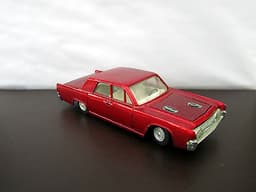 Nicky Toys India 170 Lincoln Continental - Metallic Red - Dinky Toys Copy Boxed