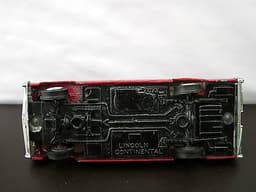 Nicky Toys India 170 Lincoln Continental - Metallic Red - Dinky Toys Copy Boxed