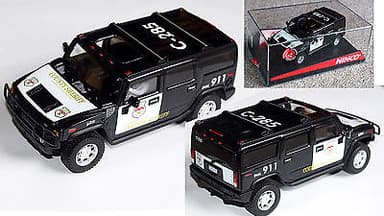 NINCO 50456 HUMMER H2 COUNTY SHERIFF SLOT CAR SCX