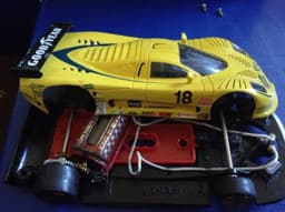 NSR Slot Car Mosler Yellow SCALEXTRIC Ninco Slot It 1/32 Scale