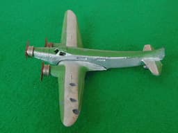 ORIGINAL PRE WAR FRENCH DINKY TOYS 61A DEWOITINE D338 RAINBOW AIRCRAFT