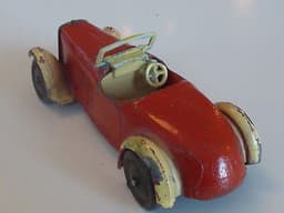 Pre war Dinky (Hornby Series - Modelled Miniature) 22a Open Sports Car