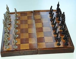 Rare antique chess set from Zimmerman Germany.