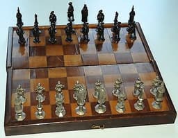 Rare antique chess set from Zimmerman Germany.