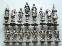 Rare antique chess set from Zimmerman Germany.