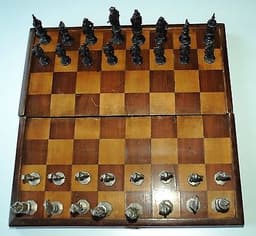 Rare antique chess set from Zimmerman Germany.