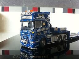 RARE TEKNO COLLECTORS CLUB MODEL JIM JAMIESON SCANIA R620 HEAVY HAULAGE