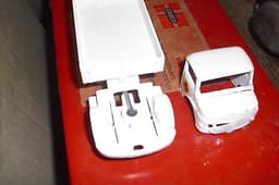 Rare Vilmer Mercedes Army Red Cross Truck