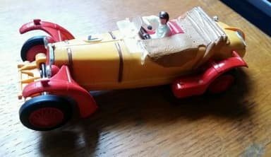 SCALEXTRIC C65 ALFA ROMEO FRENCH YELLOW RARE FACTORY FIT RED PARTS VERY RARE