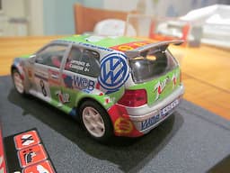 SCALEXTRIC NINCO 1:32 SLOT CAR RARE VW GOLF 7UP 4X4 50274 MINT NEW AND BOXED