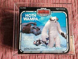 STAR WARS ESB VINTAGE 1982 KENNER HOTH WAMPA BOXED NEW AFA GRADED