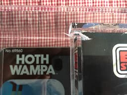 STAR WARS ESB VINTAGE 1982 KENNER HOTH WAMPA BOXED NEW AFA GRADED