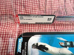 STAR WARS ESB VINTAGE 1982 KENNER HOTH WAMPA BOXED NEW AFA GRADED