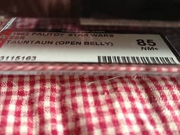 STAR WARS ESB VINTAGE 1982 PALITOY TAUNTAUN OPEN BELLY BOXED NEW AFA GRADED