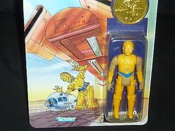 SUPER RARE MOC 1985 DROIDS C-3PO STAR WARS MINT ON NEAR MINT CARD KENNER A+++ !!