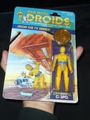 SUPER RARE MOC 1985 DROIDS C-3PO STAR WARS MINT ON NEAR MINT CARD KENNER A+++ !!