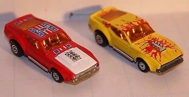 TWO MATCHBOX BOSS MUSTANG ONE-OF-A-KIND PRE-PROs; includes COA