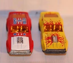 TWO MATCHBOX BOSS MUSTANG ONE-OF-A-KIND PRE-PROs; includes COA