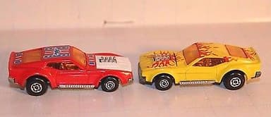TWO MATCHBOX BOSS MUSTANG ONE-OF-A-KIND PRE-PROs; includes COA