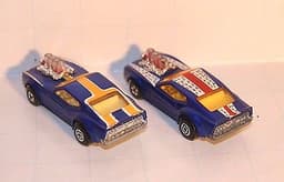 TWO MATCHBOX MUSTANG PISTON POPPER ONE-OF-A-KIND PRE-PROs; includes COA