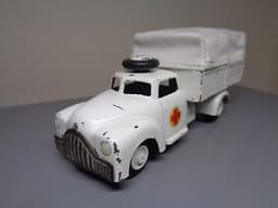VILMER DENMARK 464 VINTAGE 1950\'S DODGE MILITARY RED CROSS TRUCK VERY RARE GOOD