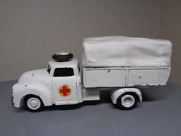 VILMER DENMARK 464 VINTAGE 1950\'S DODGE MILITARY RED CROSS TRUCK VERY RARE GOOD